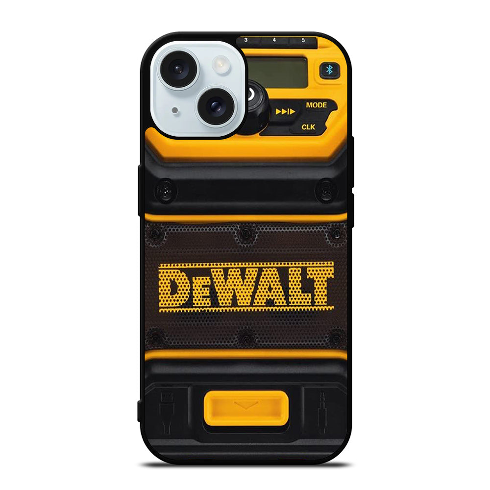 DEWALT SPEAKER BLUETOOTH iPhone 15 Case Cover