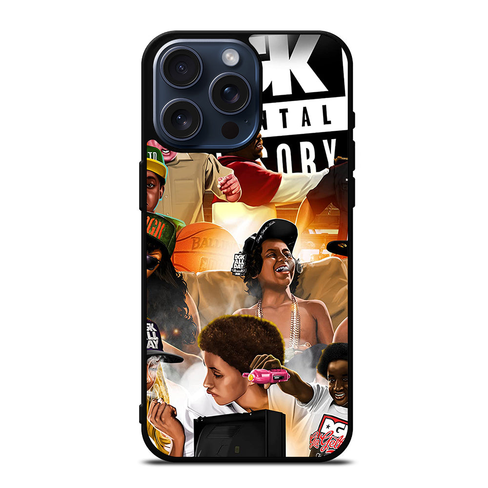 DGK PARENTAL ADVISORY COLLAGE iPhone 15 Pro Max Case Cover