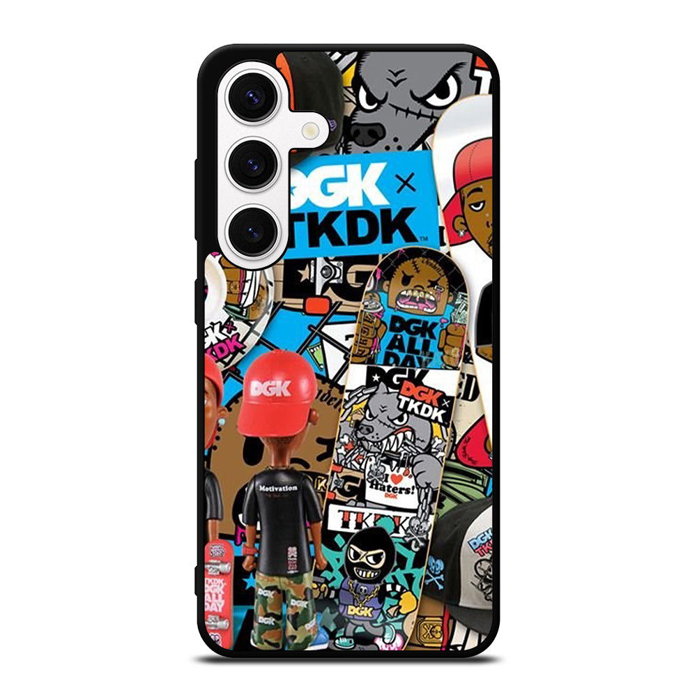 DGK SKATEBOARDING COLLAGE Samsung Galaxy S24 Case Cover