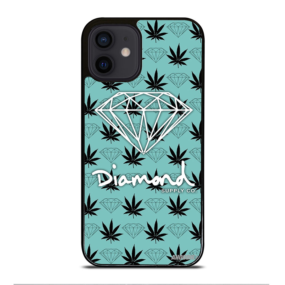 DIAMOND SUPPLY CO LOGO PATTERN iPhone 12 Mini Case Cover