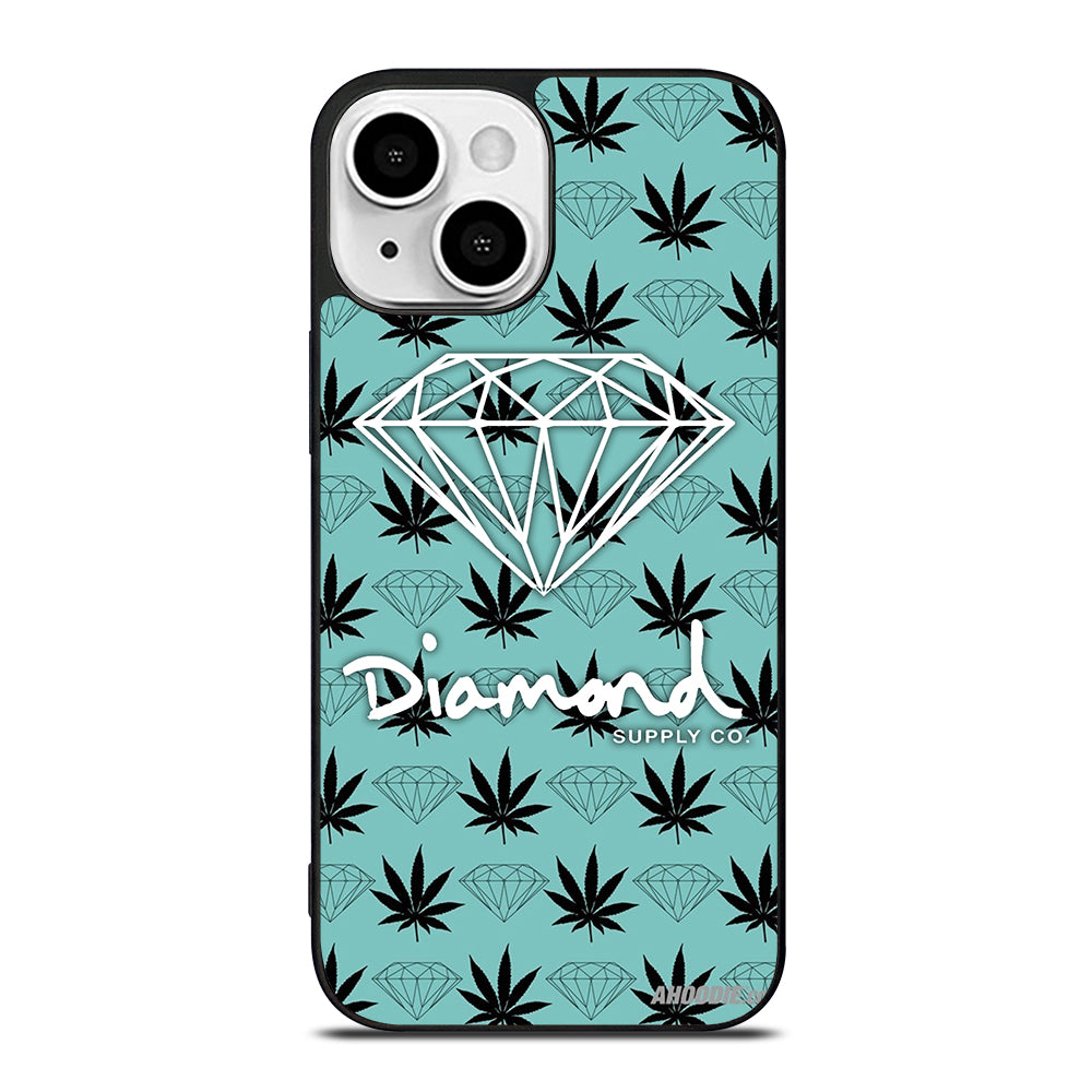 DIAMOND SUPPLY CO LOGO PATTERN iPhone 13 Mini Case Cover
