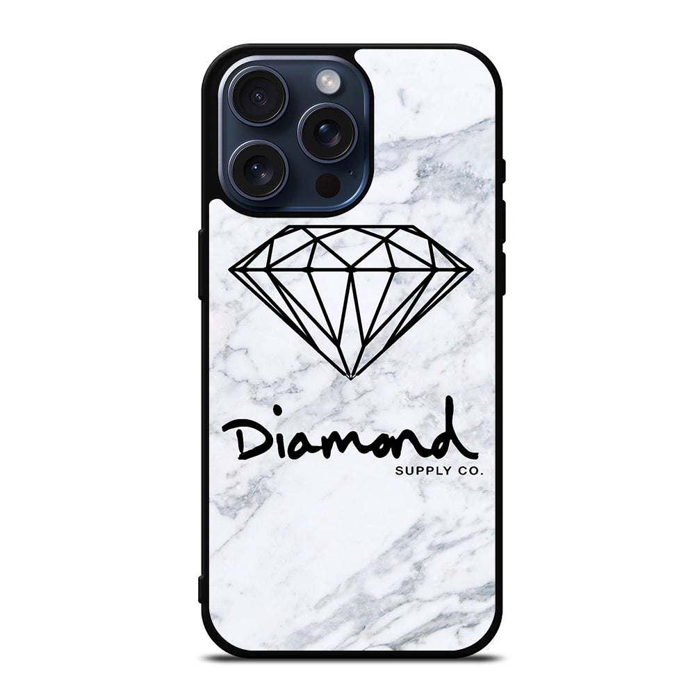 DIAMOND SUPPLY CO MARBLE iPhone 15 Pro Max Case Cover