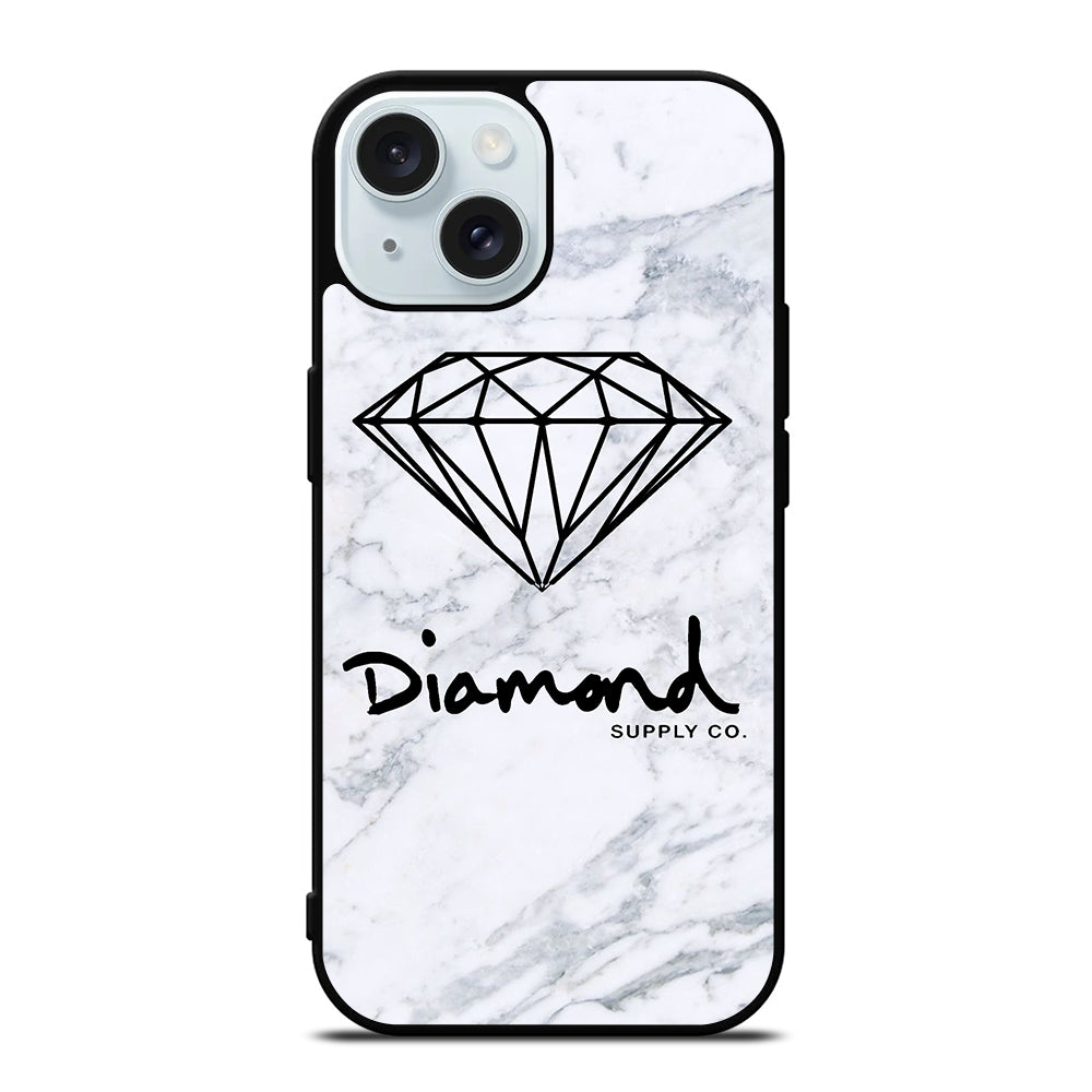 DIAMOND SUPPLY CO MARBLE iPhone 15 Case Cover