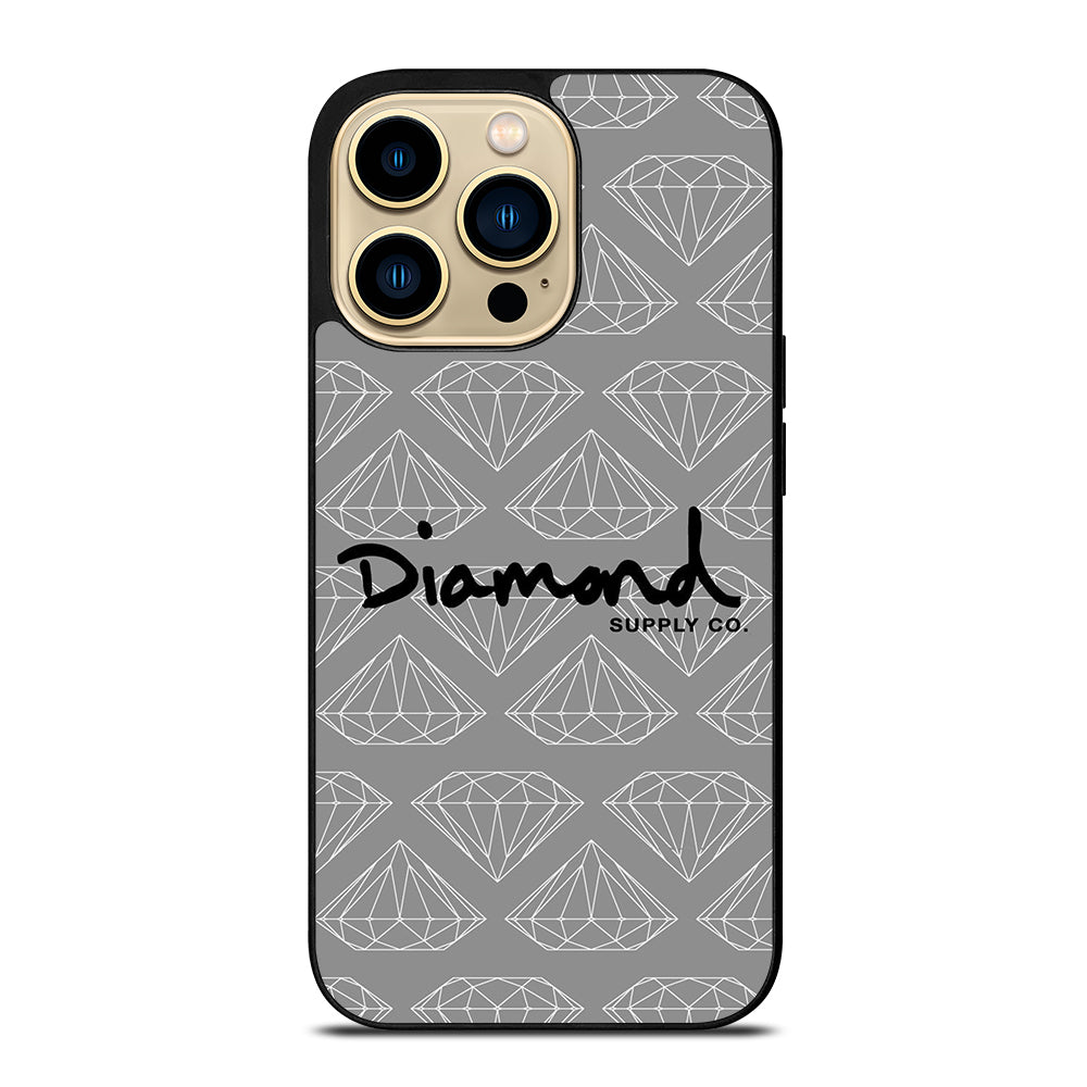 DIAMOND SUPPLY CO PATTERN iPhone 14 Pro Max Case Cover