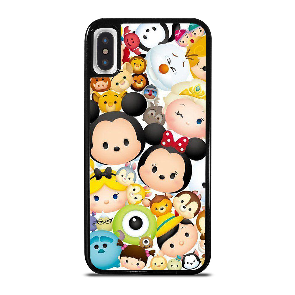DISNEY TSUM TSUM PATTERN iPhone X / XS Case Cover