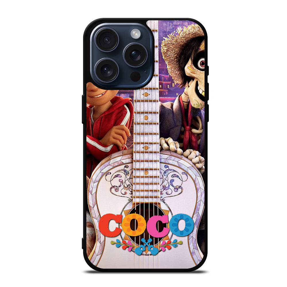 DISNEY COCO GUITAR iPhone 15 Pro Max Case Cover