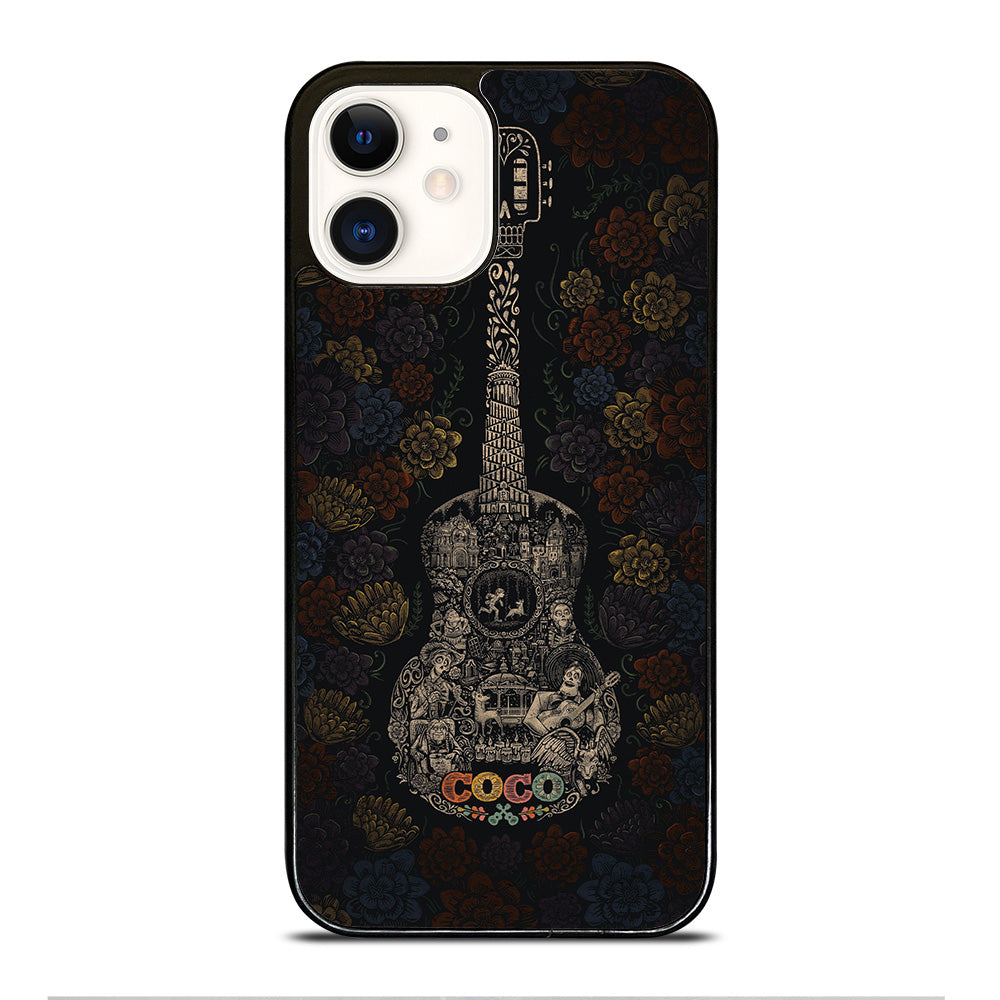 DISNEY COCO GUITAR ART iPhone 12 Case Cover
