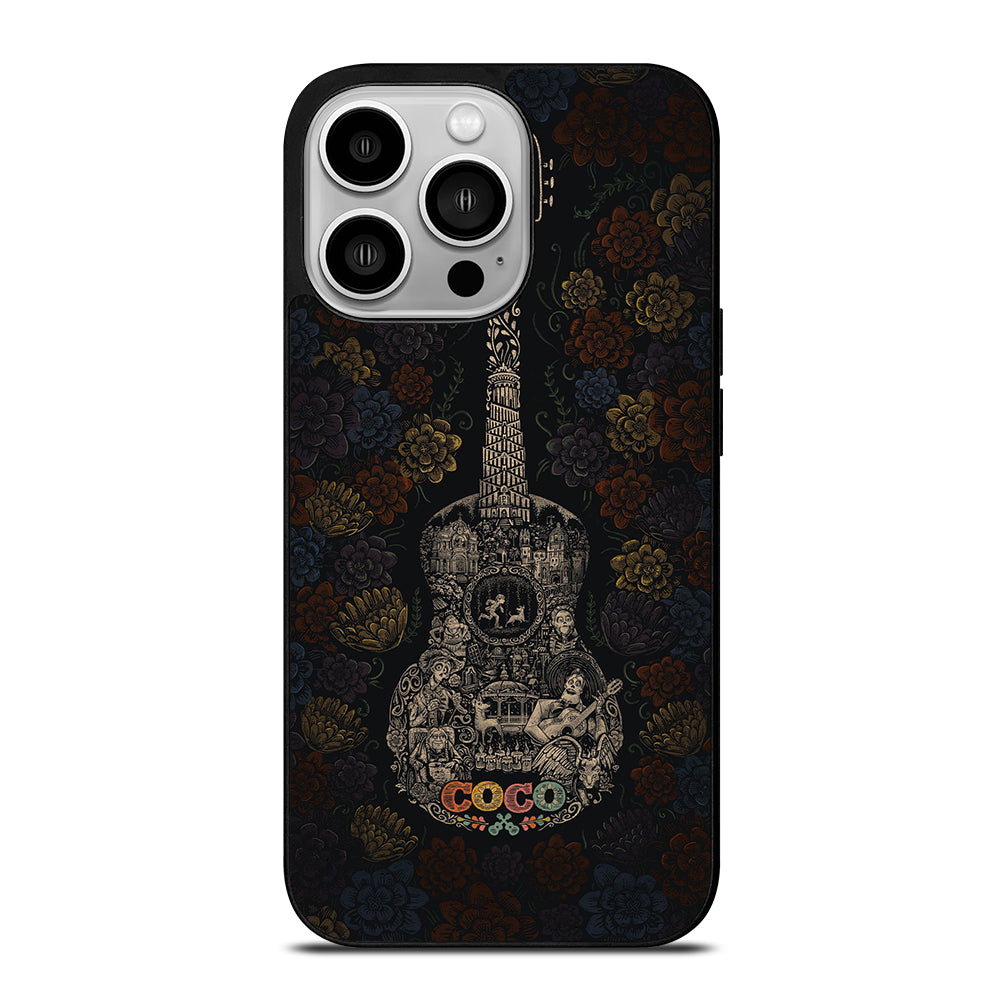 DISNEY COCO GUITAR ART iPhone 14 Pro Case Cover