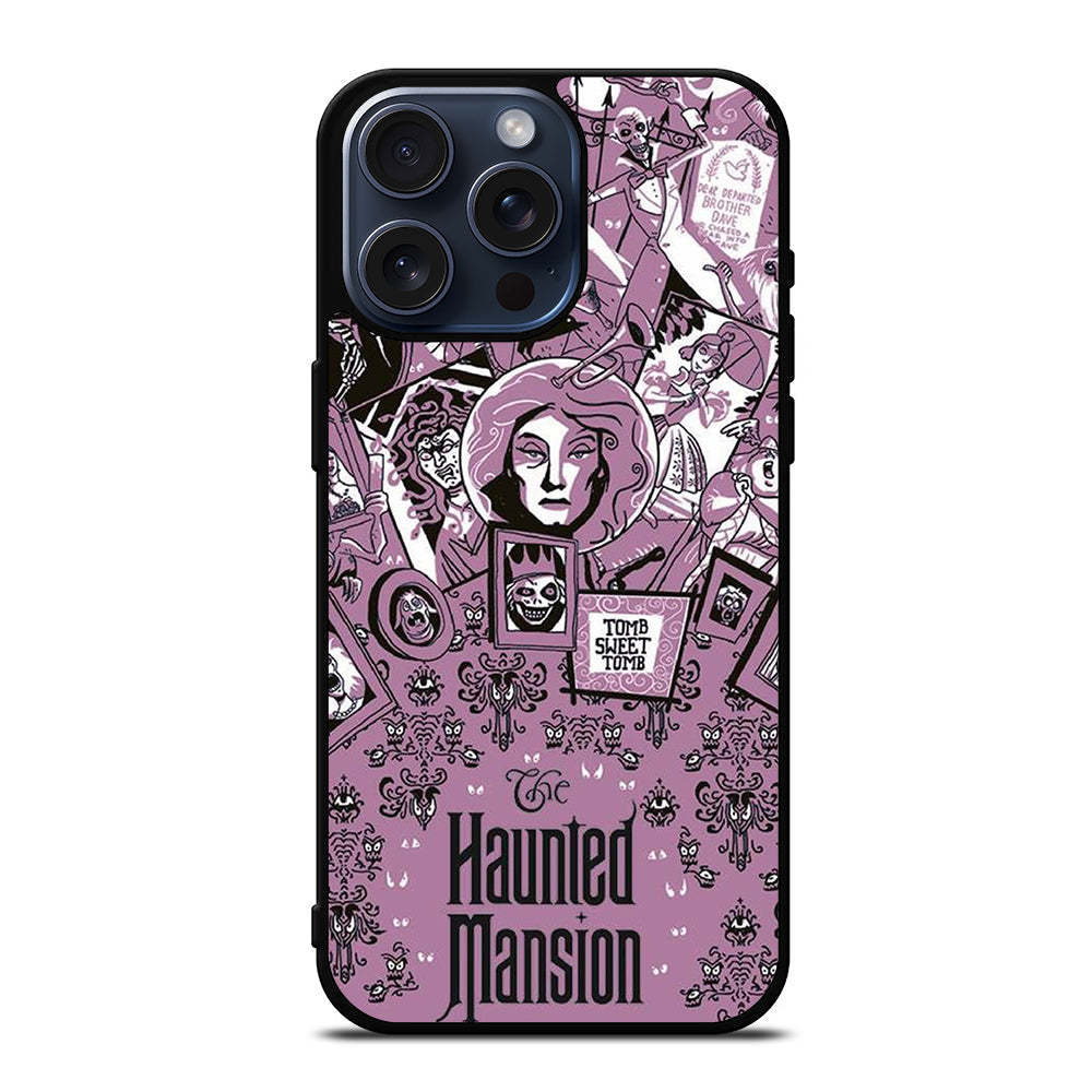 DISNEY HAUNTED MANSION ART iPhone 15 Pro Max Case Cover