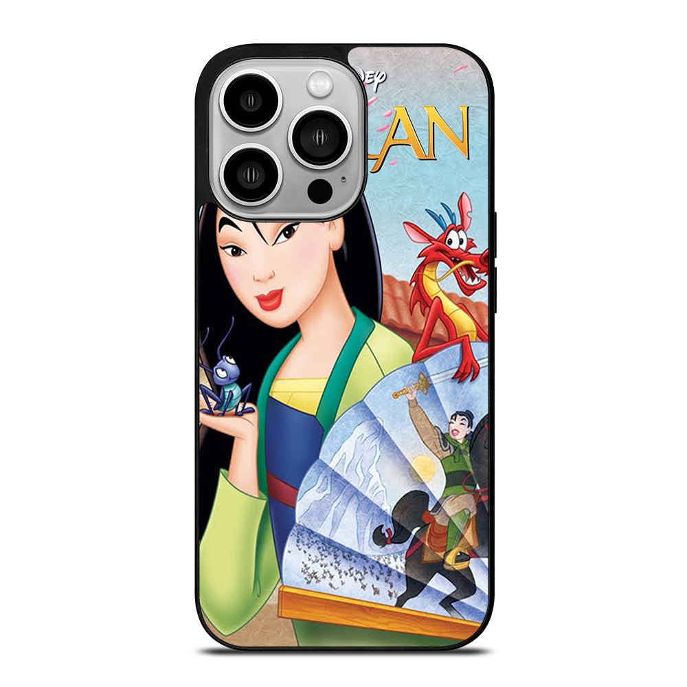 DISNEY PRINCESS MULAN CARTOON 2 iPhone 14 Pro Case Cover