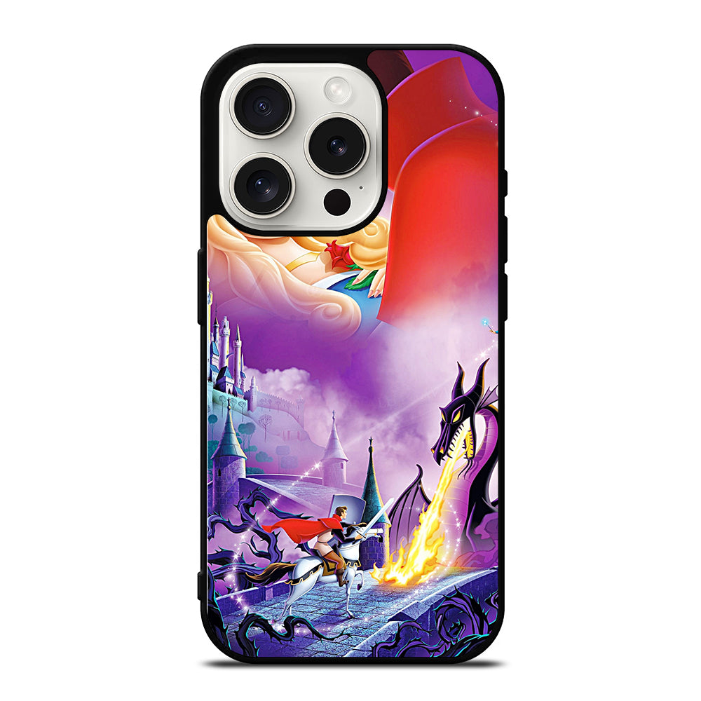 DISNEY SLEEPING BEAUTY CARTOON iPhone 15 Pro Case Cover