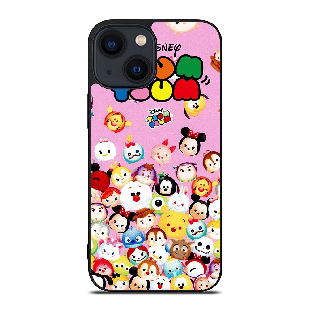 DISNEY TSUM TSUM ALL CHARACTER iPhone 14 Plus Case Cover