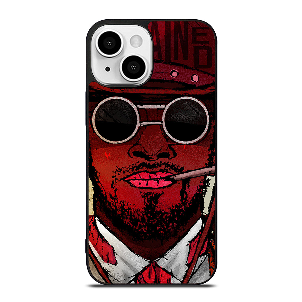 DJANGO UNCHAINED FACE ART iPhone 13 Mini Case Cover
