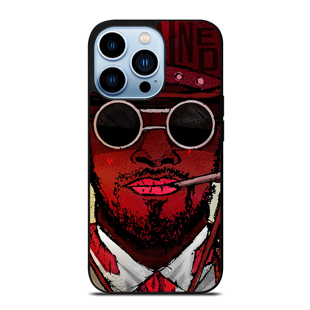 DJANGO UNCHAINED FACE ART iPhone 13 Pro Max Case Cover