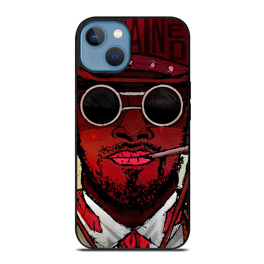 DJANGO UNCHAINED FACE ART iPhone 13 Case Cover