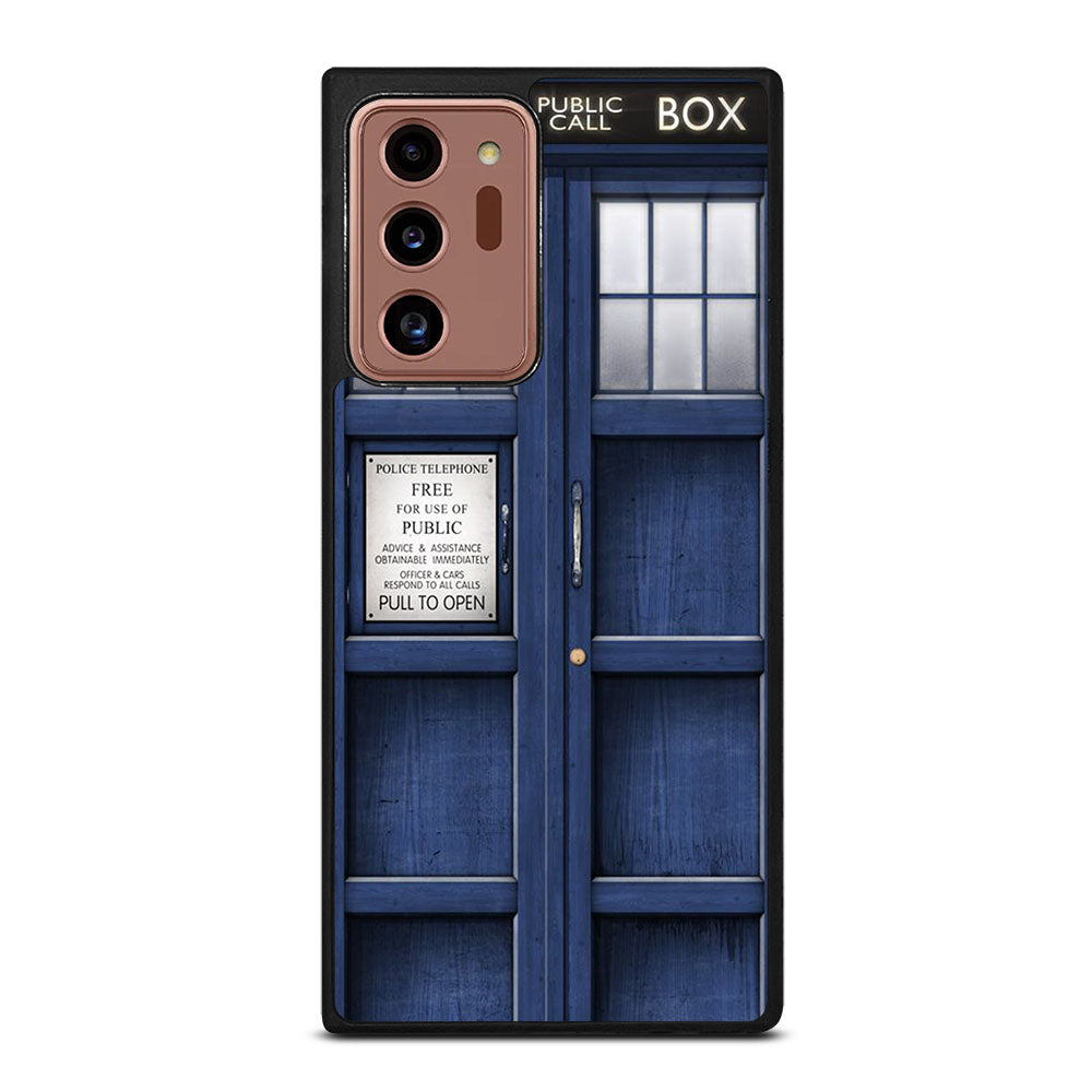 DOCTOR WHO TARDIS POLICE PUBLIC CALL BOX Samsung Galaxy Note 20 Ultra Case Cover