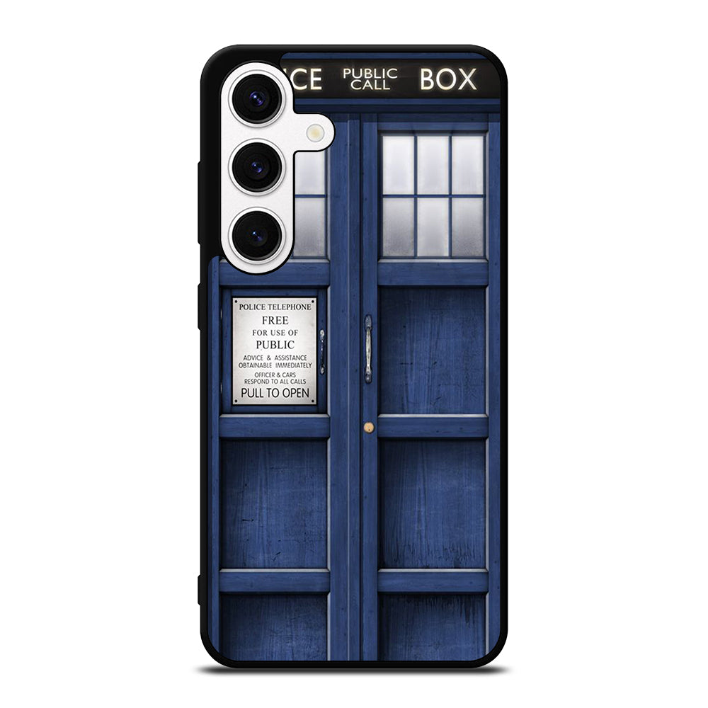 DOCTOR WHO TARDIS POLICE PUBLIC CALL BOX Samsung Galaxy S24 Case Cover