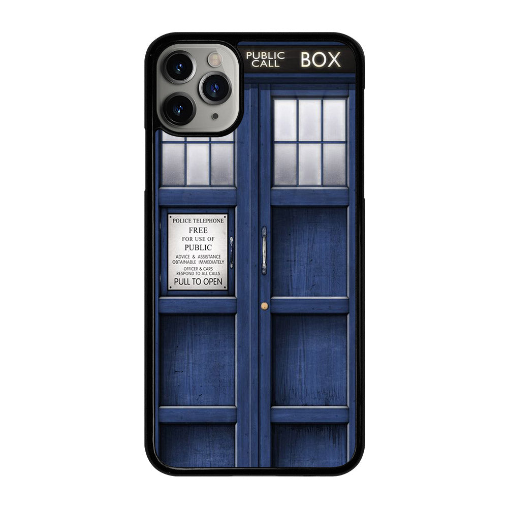 DOCTOR WHO TARDIS POLICE PUBLIC CALL BOX iPhone 11 Pro Max Case Cover