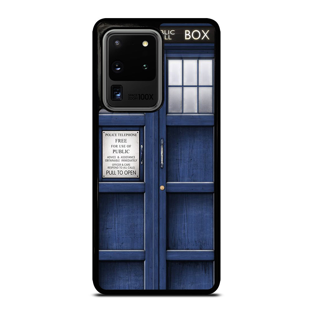 DOCTOR WHO TARDIS POLICE PUBLIC CALL BOX Samsung Galaxy S20 Ultra Case Cover