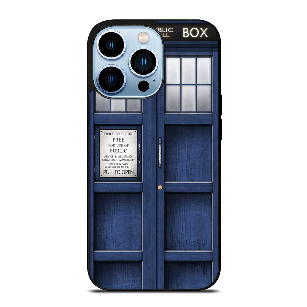 DOCTOR WHO TARDIS POLICE PUBLIC CALL BOX iPhone 13 Pro Max Case Cover