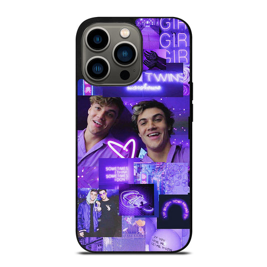 DOLAN TWINS PURPLE iPhone 13 Pro Case Cover