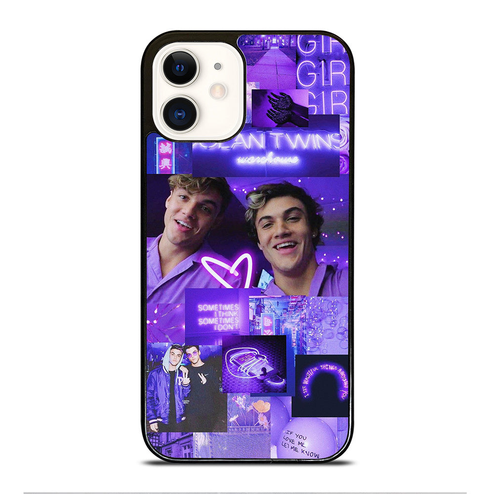 DOLAN TWINS PURPLE iPhone 12 Case Cover