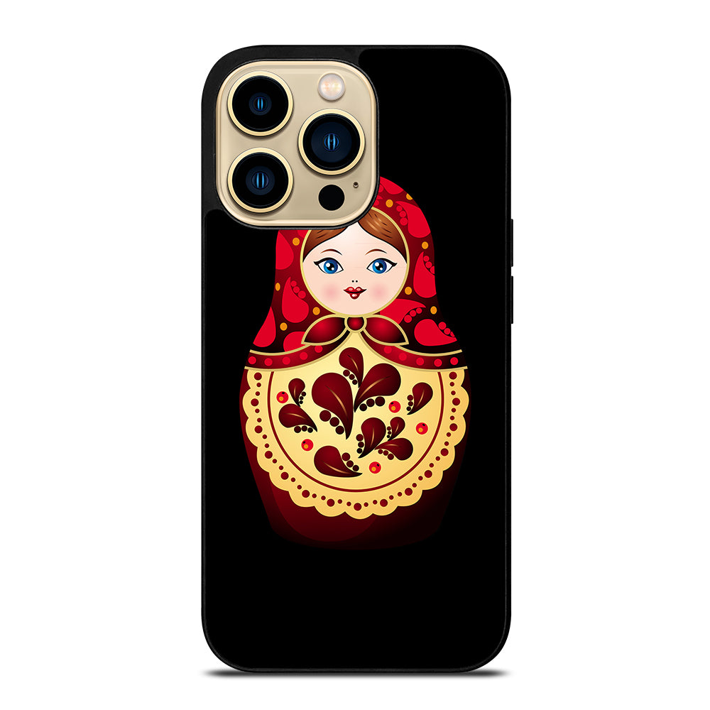 DOLLS RUSSIAN MATRYOSHKA NESTING 2 iPhone 14 Pro Max Case Cover
