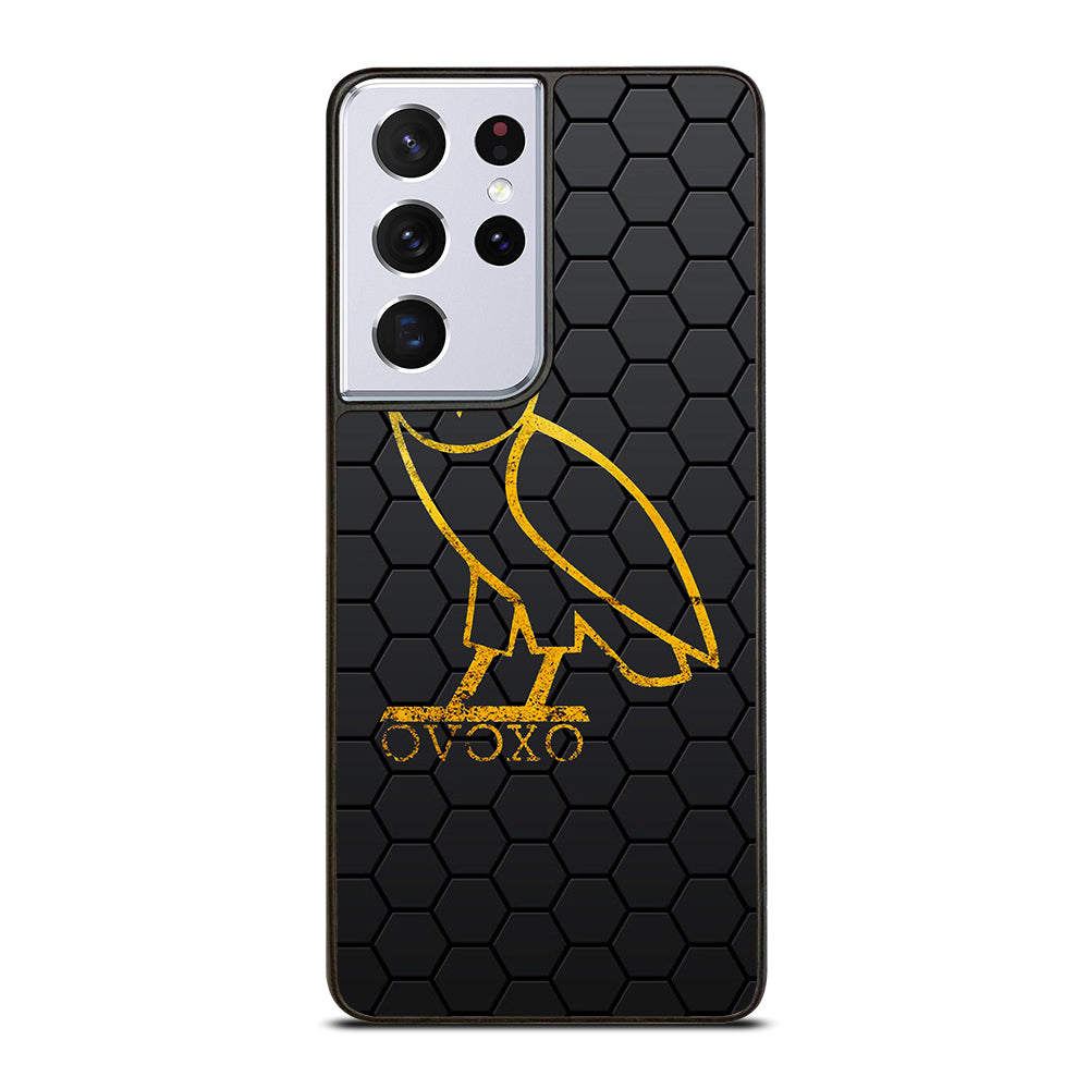 DRAKE OVOXO GOLD LOGO Samsung Galaxy S21 Ultra Case Cover