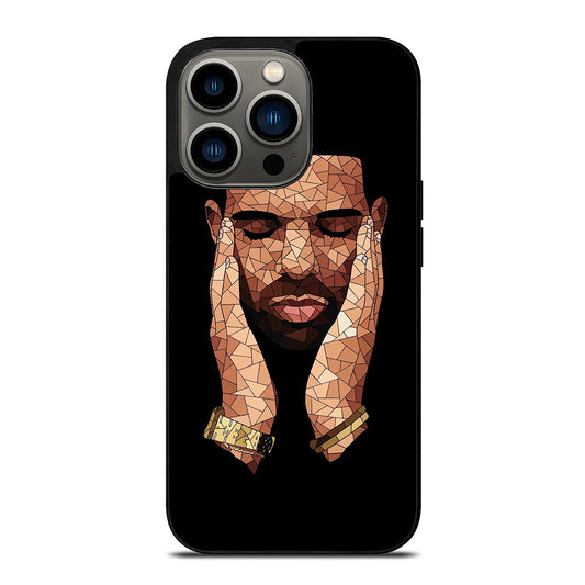 DRAKE RAPPER MOSAIC iPhone 13 Pro Case Cover