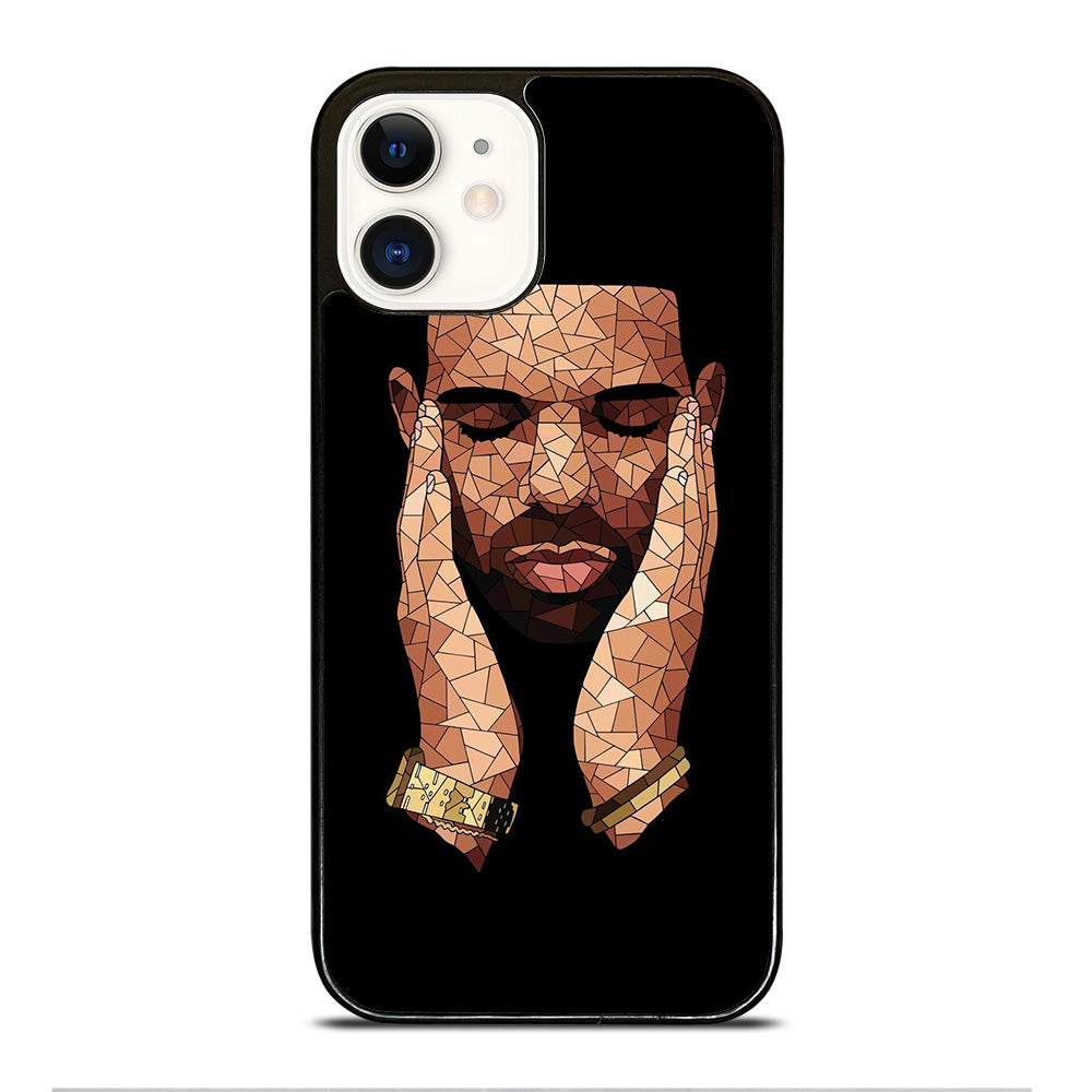 DRAKE RAPPER MOSAIC iPhone 12 Case Cover