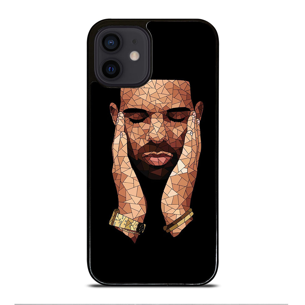 DRAKE RAPPER MOSAIC iPhone 12 Mini Case Cover