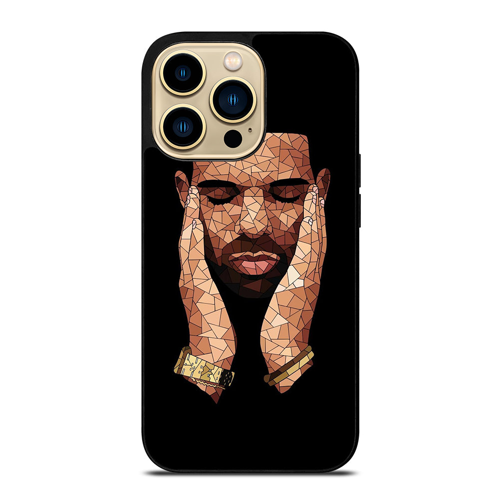 DRAKE RAPPER MOSAIC iPhone 14 Pro Max Case Cover