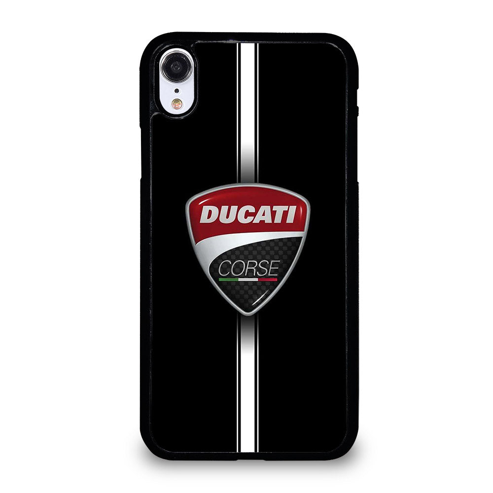 DUCATI CORSE STRIPE LOGO iPhone XR Case Cover