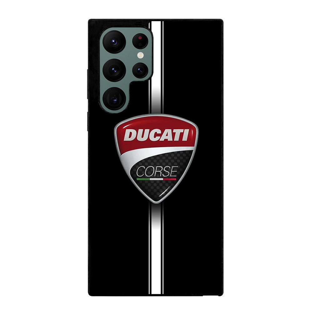 DUCATI CORSE STRIPE LOGO Samsung Galaxy S22 Ultra Case Cover
