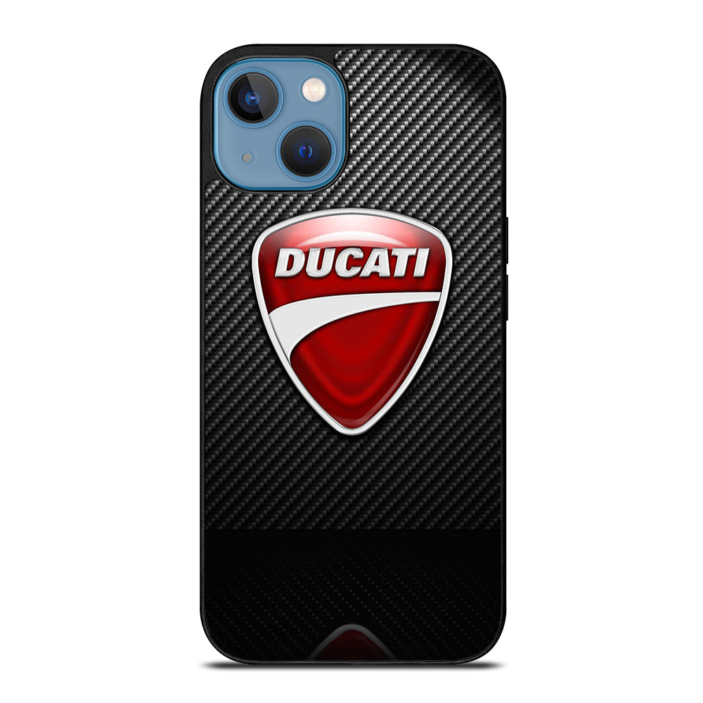 DUCATI CARBON LOGO iPhone 13 Case Cover