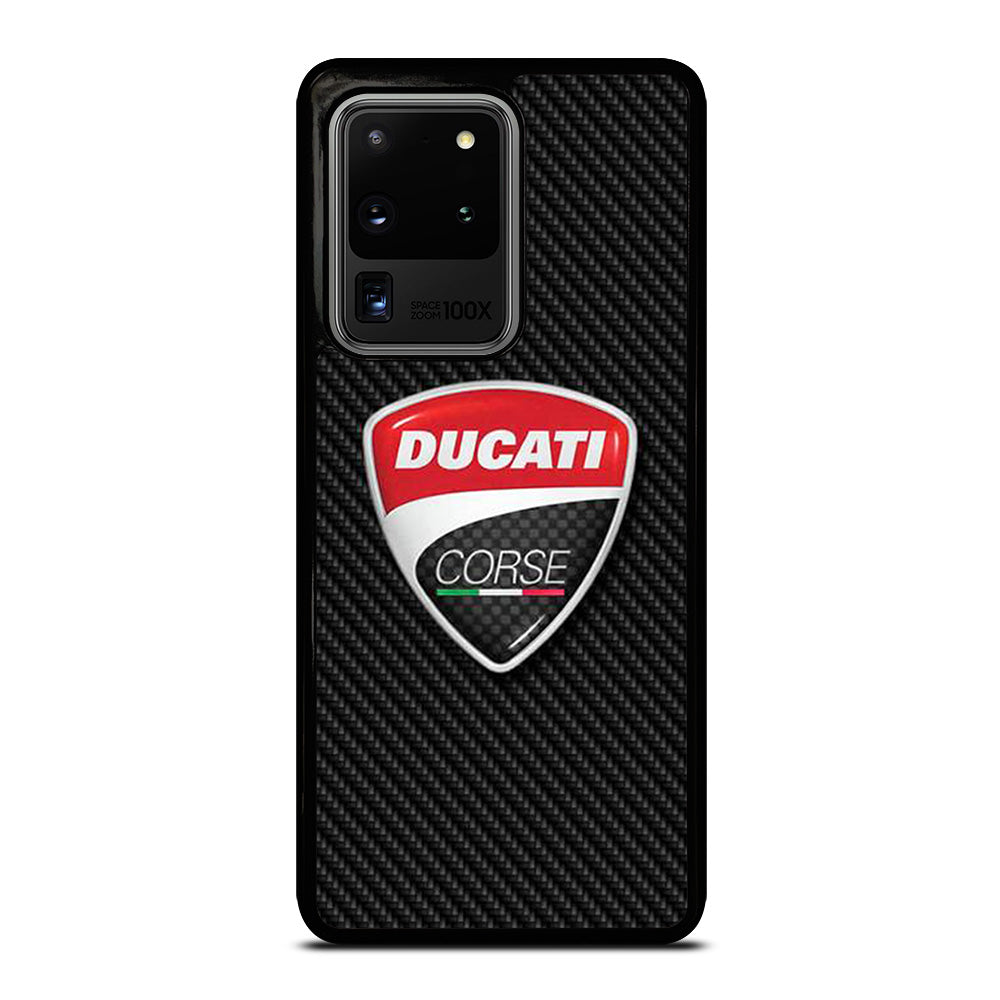 DUCATI CORSE CARBON LOGO Samsung Galaxy S20 Ultra Case Cover