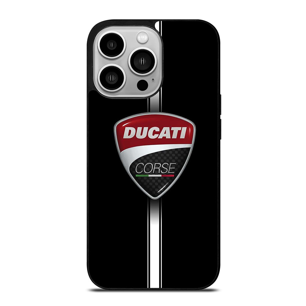 DUCATI CORSE STRIPE LOGO iPhone 14 Pro Case Cover
