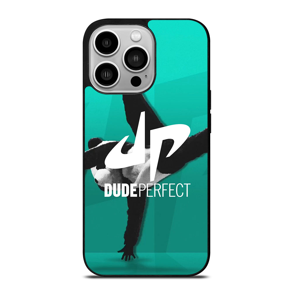 DUDE PERFECT PANDA LOGO iPhone 14 Pro Case Cover