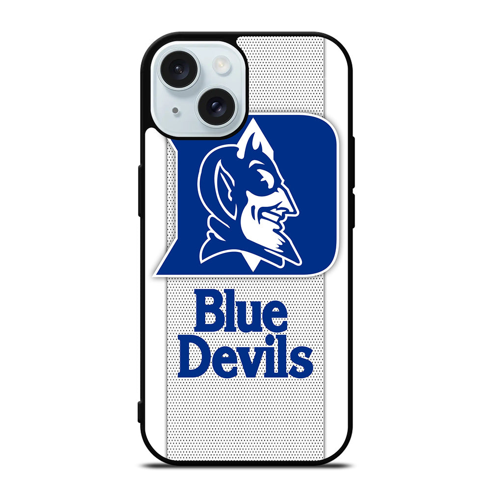 DUKE BLUE DEVILS NBA LOGO iPhone 15 Case Cover