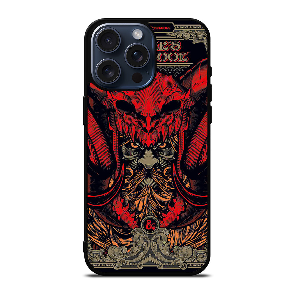 DUNGEONS AND DRAGONS PLAYER HANDBOOK iPhone 15 Pro Max Case Cover