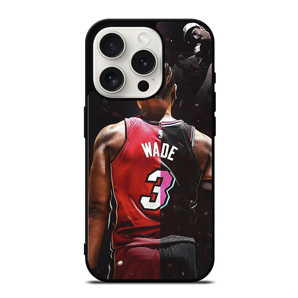DWYANE WADE 3 NBA iPhone 15 Pro Case Cover