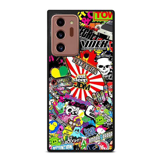 EAT SLEEP JDM STICKER BOMB 2 Samsung Galaxy Note 20 Ultra Case Cover