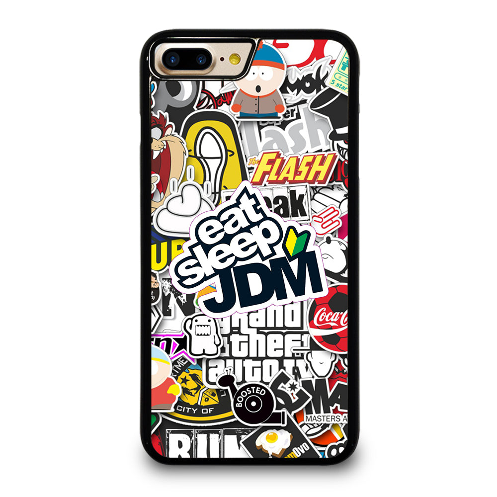 EAT SLEEP JDM STICKER iPhone 7 / 8 Plus Case Cover