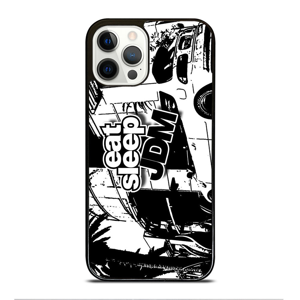 EAT SLEEP JDM ART iPhone 12 Pro Case Cover