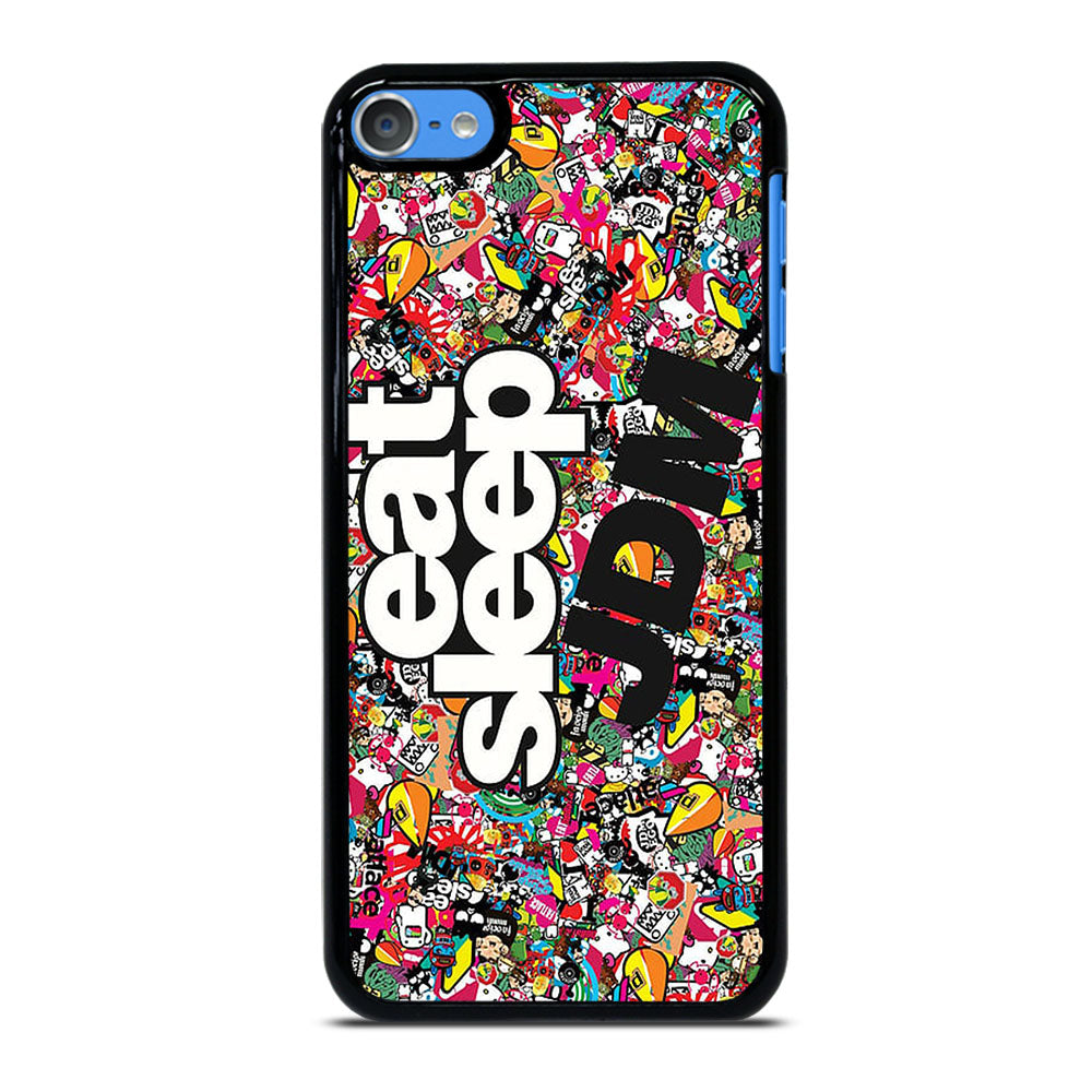 EAT SLEEP JDM STICKER BOMB iPod Touch 7 Case Cover