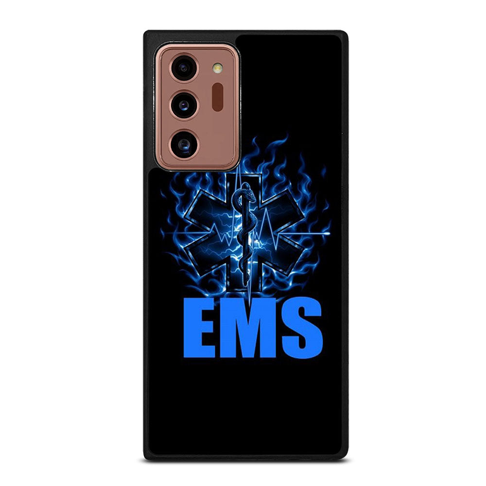 EMT EMS MEDICAL BLACK LOGO Samsung Galaxy Note 20 Ultra Case Cover