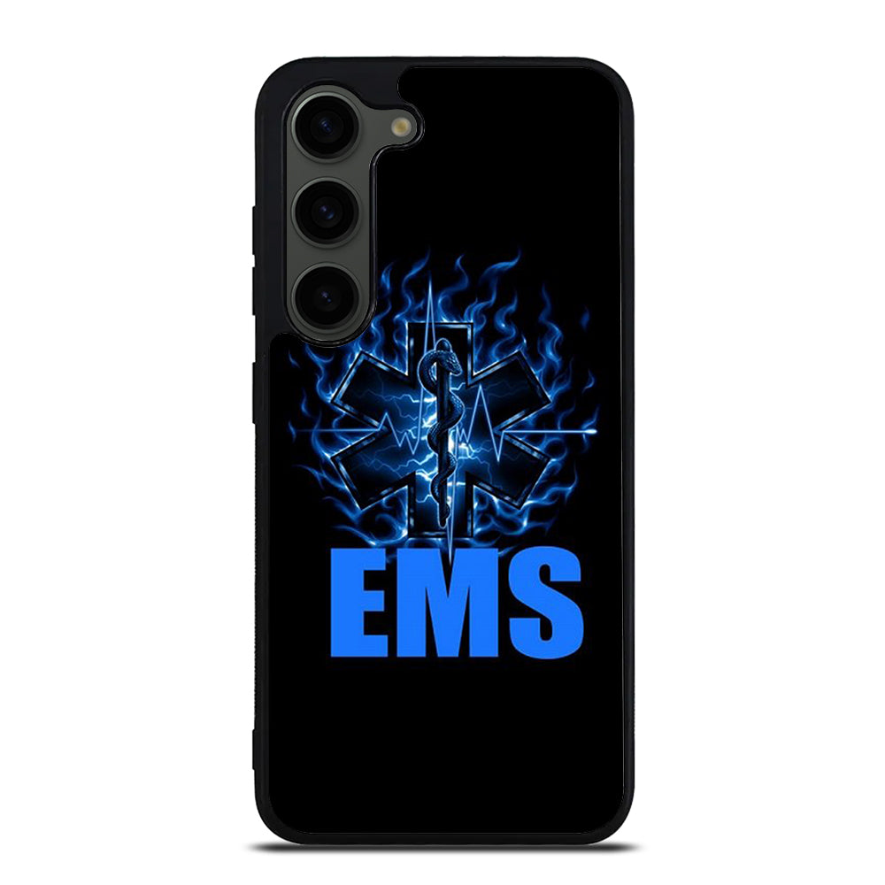 EMT EMS MEDICAL BLACK LOGO Samsung Galaxy S23 Plus Case Cover