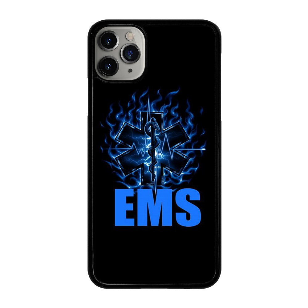EMT EMS MEDICAL BLACK LOGO iPhone 11 Pro Max Case Cover
