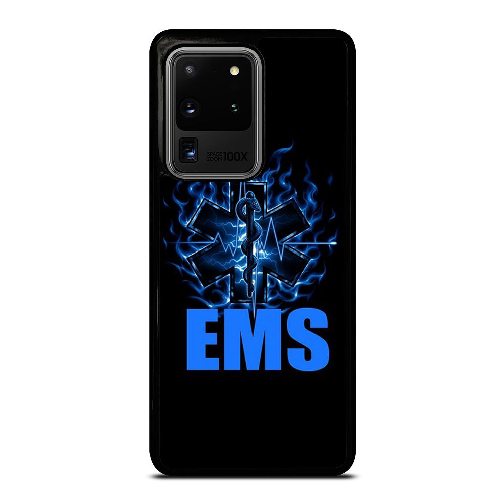 EMT EMS MEDICAL BLACK LOGO Samsung Galaxy S20 Ultra Case Cover