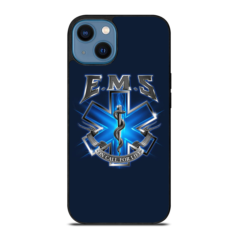 EMT EMS MEDICAL ON CALL FOR LIFE iPhone 14 Case Cover